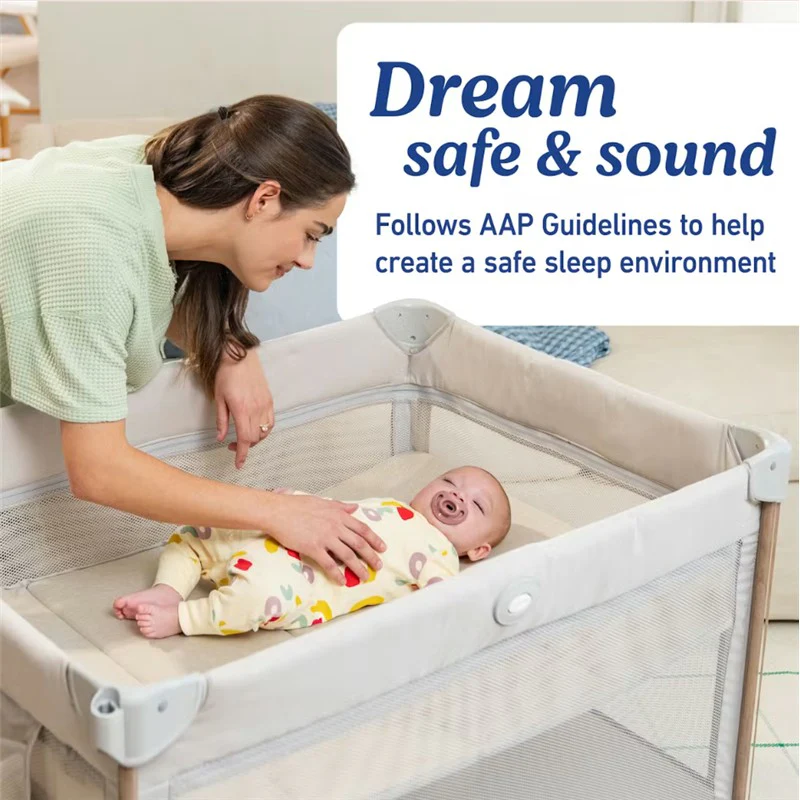 Graco Pack 'n Play Travel Dome Lux Playard, Linden - Image 2
