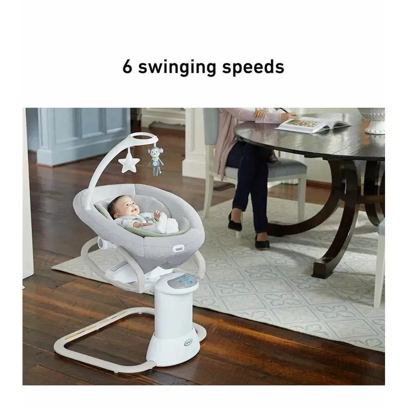 Graco - Soothe My Way Baby Swing with Removable Rocker, Madden - Image 3
