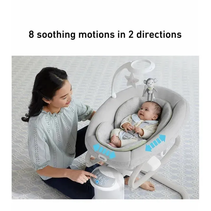 Graco - Soothe My Way Baby Swing with Removable Rocker, Madden - Image 6