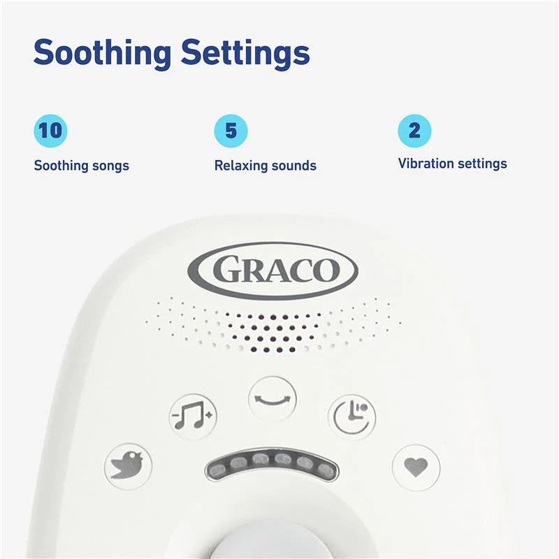 Graco Sway2Me Portable Baby Swing and Bouncer Seat with Music, Watson - Image 5