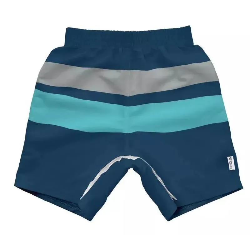 Green Sprouts - Easy-Change Eco Swim Trunks, Navy
