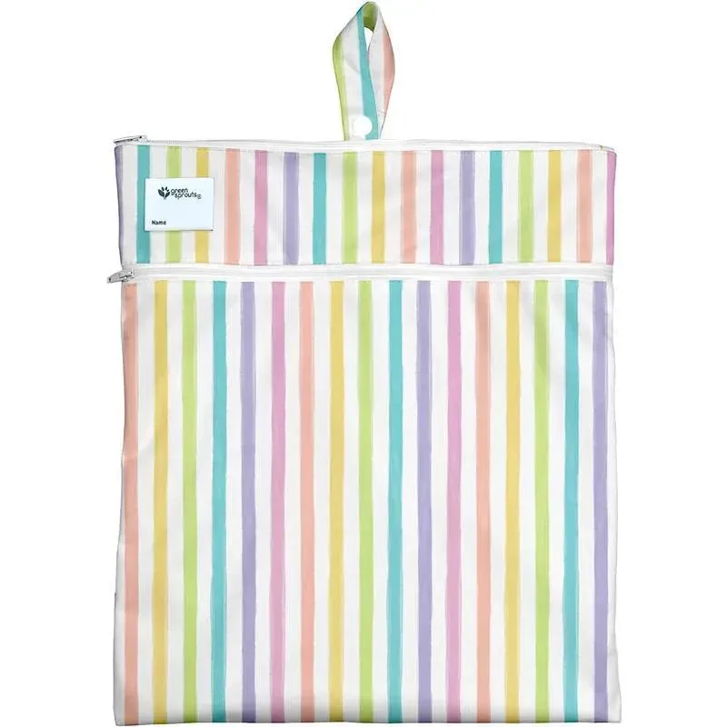 Green Sprouts - Eco Wet & Dry Bag, Rainbow Stripe