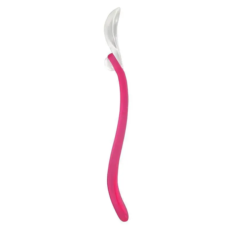 Green Sprouts Feeding Spoons, Pink/Green, 2-Piece - Image 2