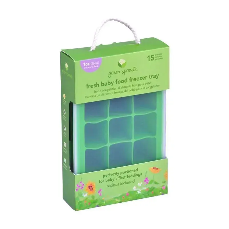 Green Sprouts Fresh Baby Food Freezer Tray, Aqua - Image 3