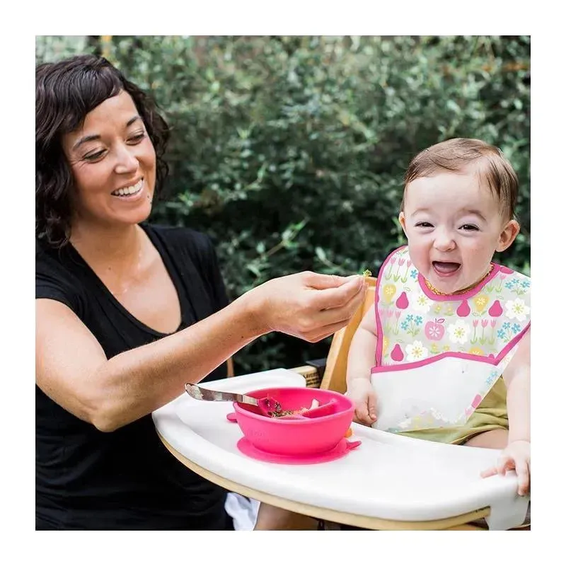 Green Sprouts Silicone Learning Bowl, Navy - Image 4