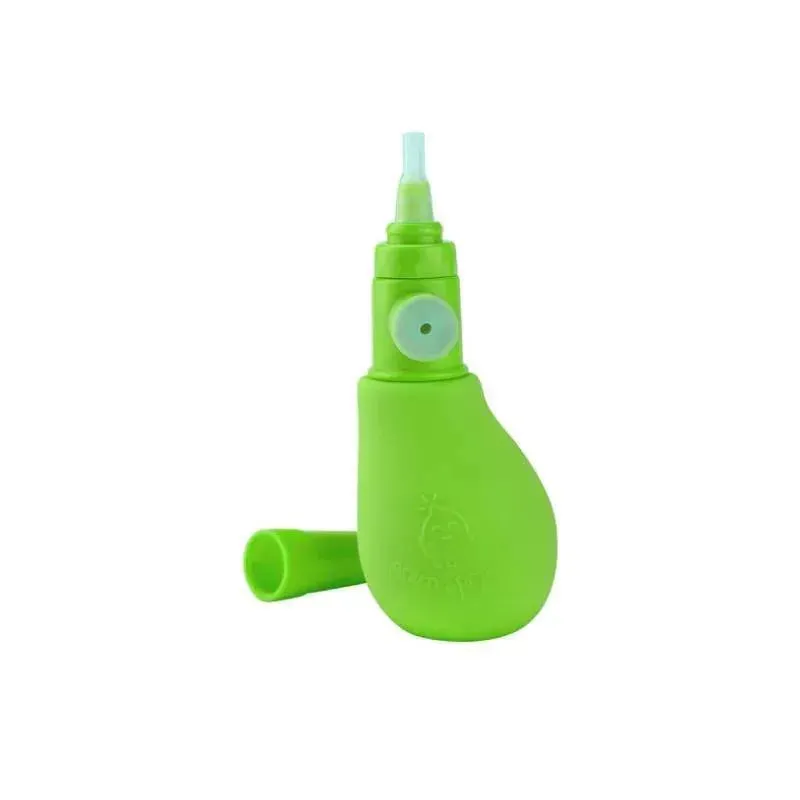 Green Sprouts - Sprout Ware Nasal Aspirator Made From Plants And Silicone Tube, Green