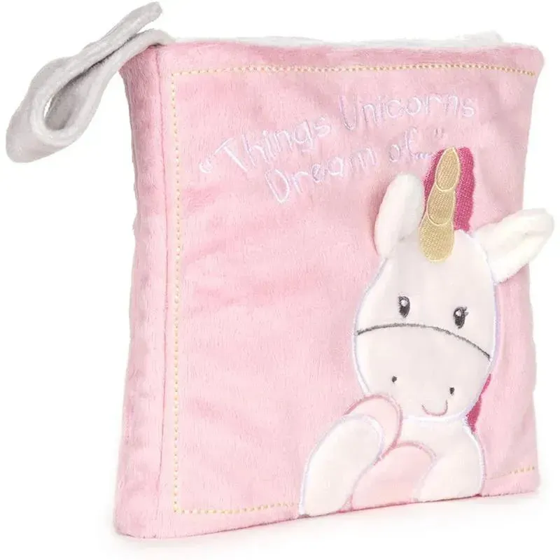 GUND Baby Dreaming Luna Unicorn Soft Book Plush Stuffed Sensory Stimulating Toy, 8 In - Image 6