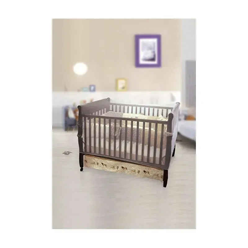 H.I.S. Juveniles - Jeep Crib Universal Size Crib Mosquito Net, White - Image 5