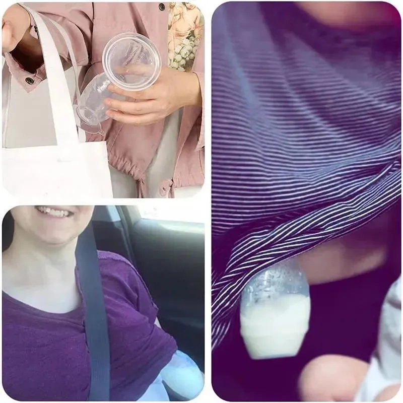 Haakaa - Silicone Breast Pump with Suction Base, 5Oz - Image 4
