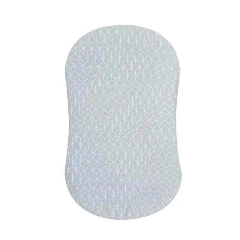 Halo - Innovations Bassinest 100% Cotton Fitted Sheet, Morning Mist