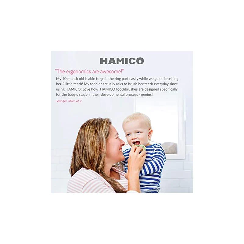 Hamico Baby Toothbrush Rubber Ducks - Image 3