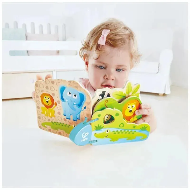 Hape - Baby's Wild Animal Book - Image 4