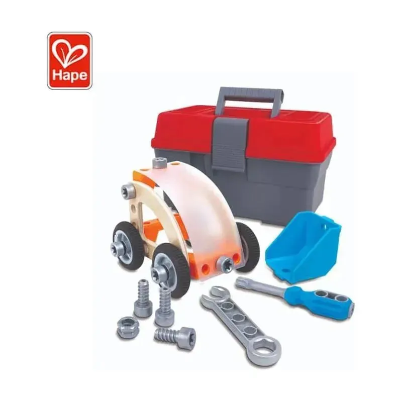 Hape - Build 'n' Drive Car Set - Image 6