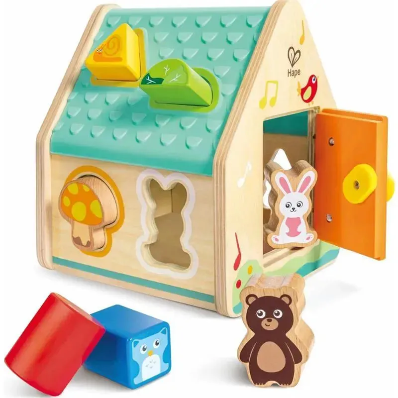 Hape - Critter House Shape Sorter