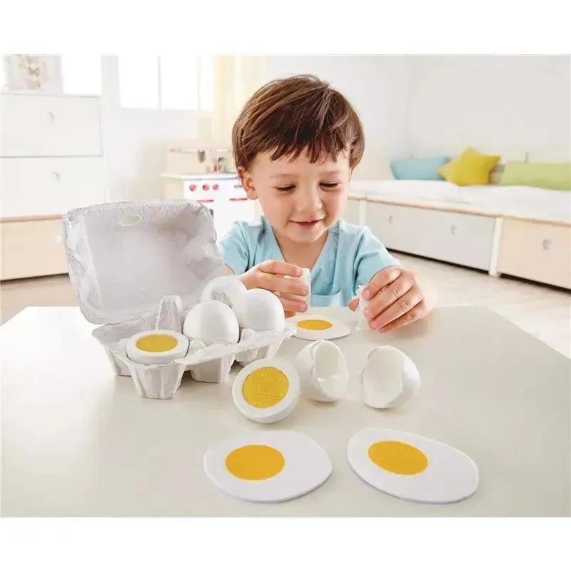 Hape - Egg Carton Kitchen Toys Children Play Game Food Toy - Image 3