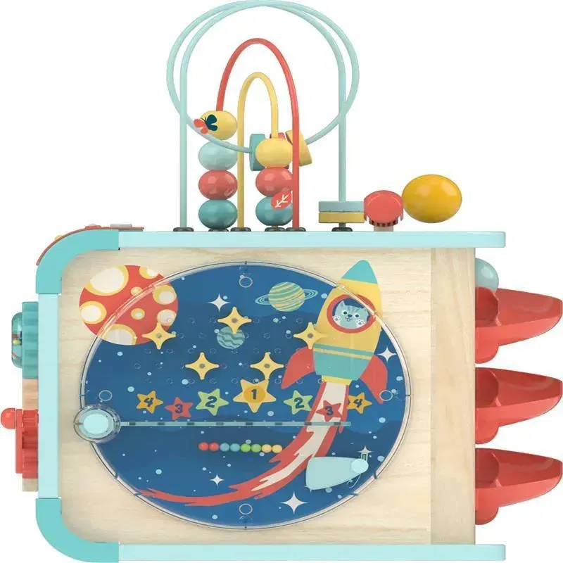 Hape - Explore and Learn Magic Cube Montessori Toy - Image 4
