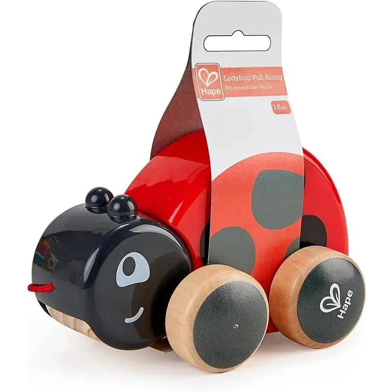 Hape - Ladybug Pull Along - Image 3