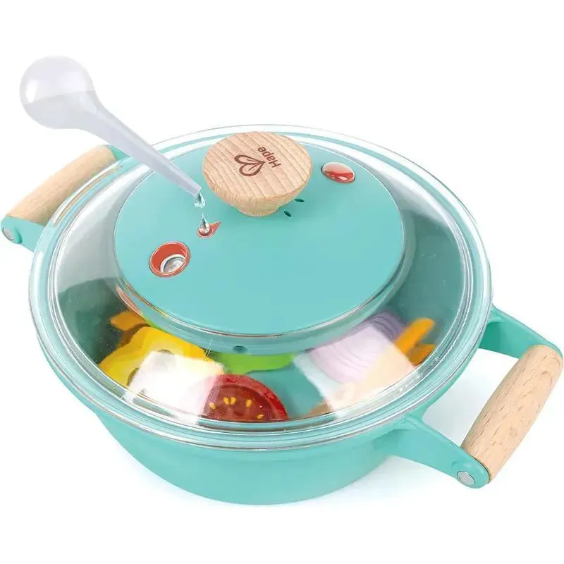 Hape - Little Chef Cooking & Steam Playset - Image 4