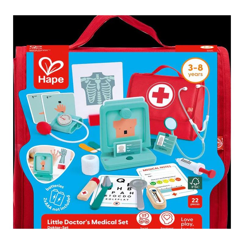 Hape - Little Doctor's Medical Set - Image 7