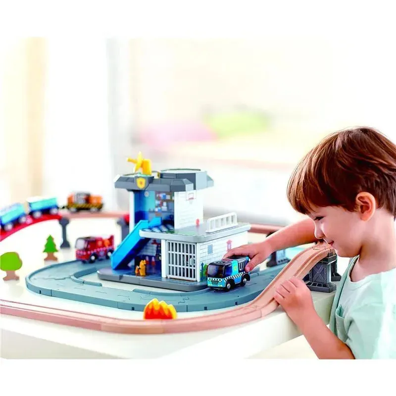 Hape - Police Car with Siren - Image 3