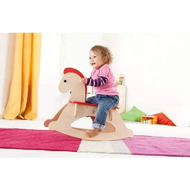 Hape - Rock and Ride Kid's Wooden Rocking Horse - Image 4