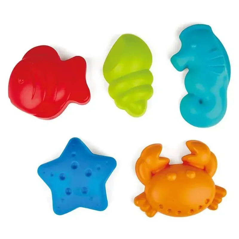 Hape - Sea Creatures Sand and Beach Toy Set