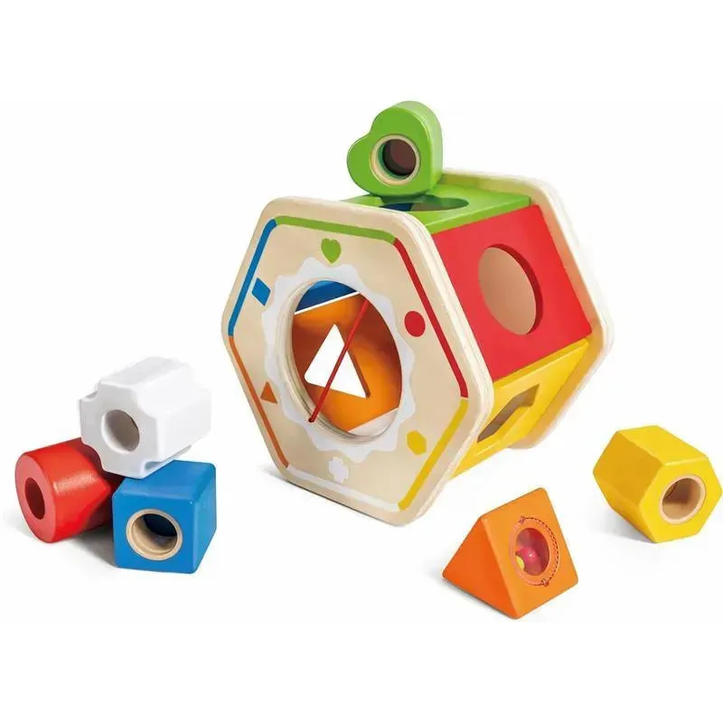 Hape - Wooden Wonder Shape Sorter - Image 2