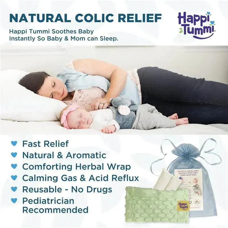 Happi Tummi - Blue Colic & Gas Relief Aromatherapy Wrap for Babies - Image 3