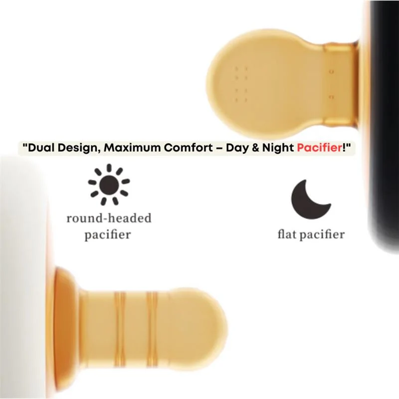 Heorshe - Day & Night Pacifier, Black/White - Image 6