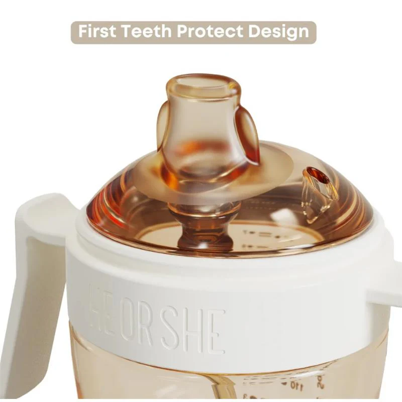 Heorshe - Dental-Care Sippy Cup - 7Oz/210Ml, Black - Image 6