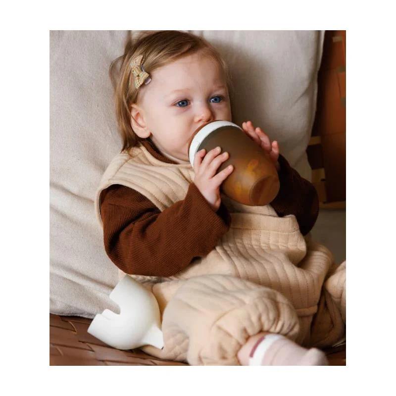 Heorshe - Uitra Wide Neck Baby Bottle - 5Oz/160Ml, White - Image 3