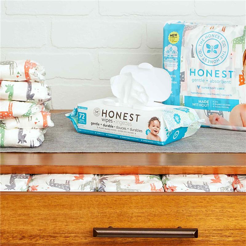 Honest Baby Wipes, 72-Count - Image 2