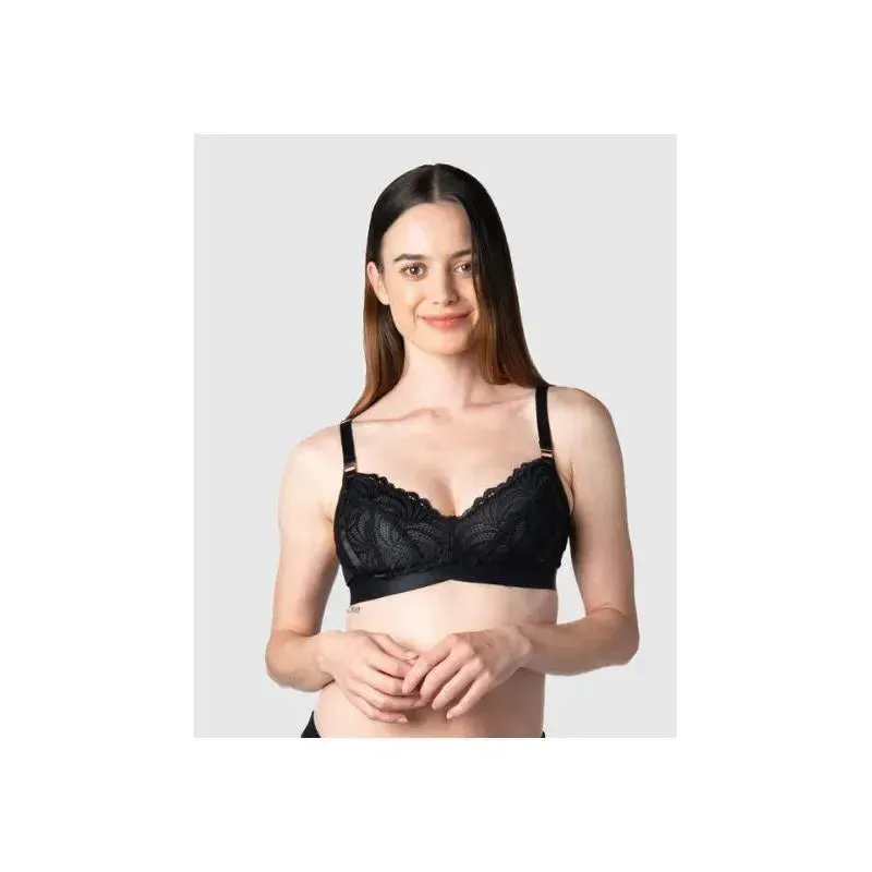 Hotmilk - Warrior Soft Cup Black Multifit Nursing Bra Wirefree