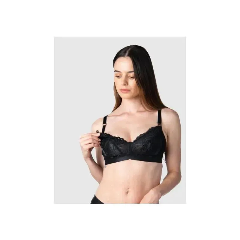 Hotmilk - Warrior Soft Cup Black Multifit Nursing Bra Wirefree - Image 4