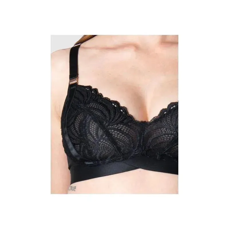Hotmilk - Warrior Soft Cup Black Multifit Nursing Bra Wirefree - Image 5