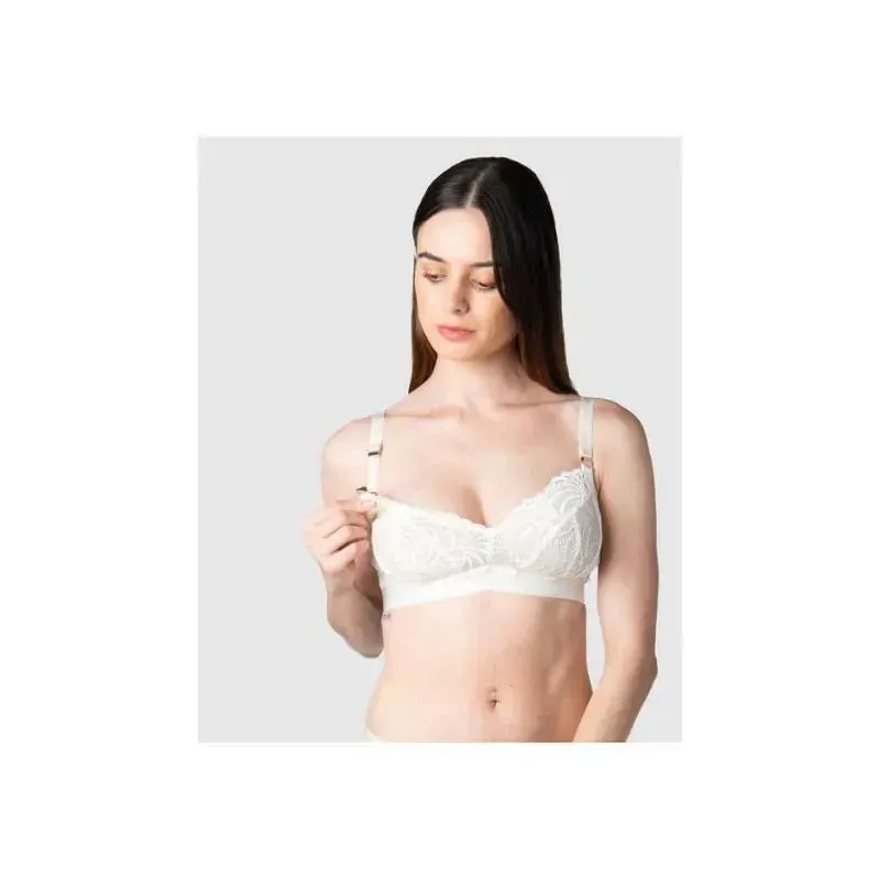 Hotmilk - Warrior Soft Cup Ivory Multifit Nursing Bra Wirefree - Image 4