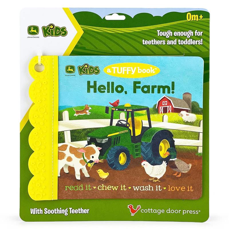 House Of Marbles - Hello Farm! John Deere Tuffy Book - Image 8