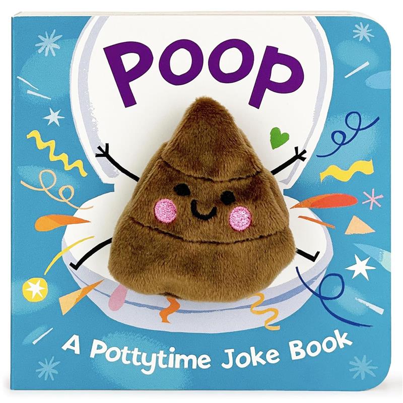 House Of Marbles - Poop! Finger Puppet Book