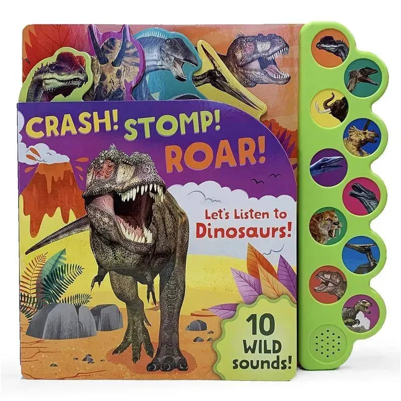 House Of Marbles - Sound Book Crash!, Stomp!, Roar! Dino