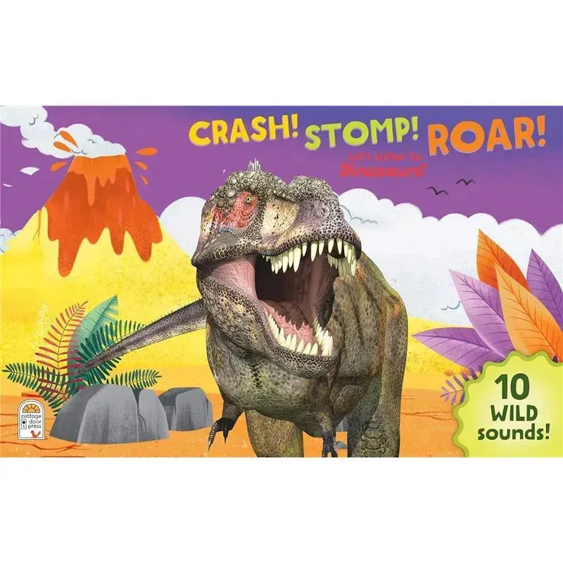 House Of Marbles - Sound Book Crash!, Stomp!, Roar! Dino - Image 3