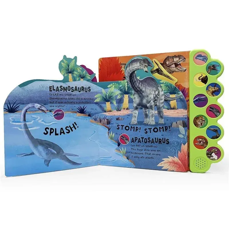 House Of Marbles - Sound Book Crash!, Stomp!, Roar! Dino - Image 4