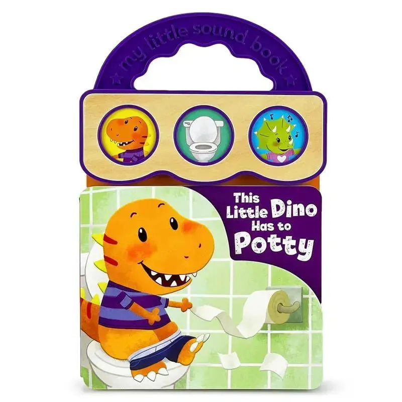 House of Marbles - This Little Dino Has to Potty Book