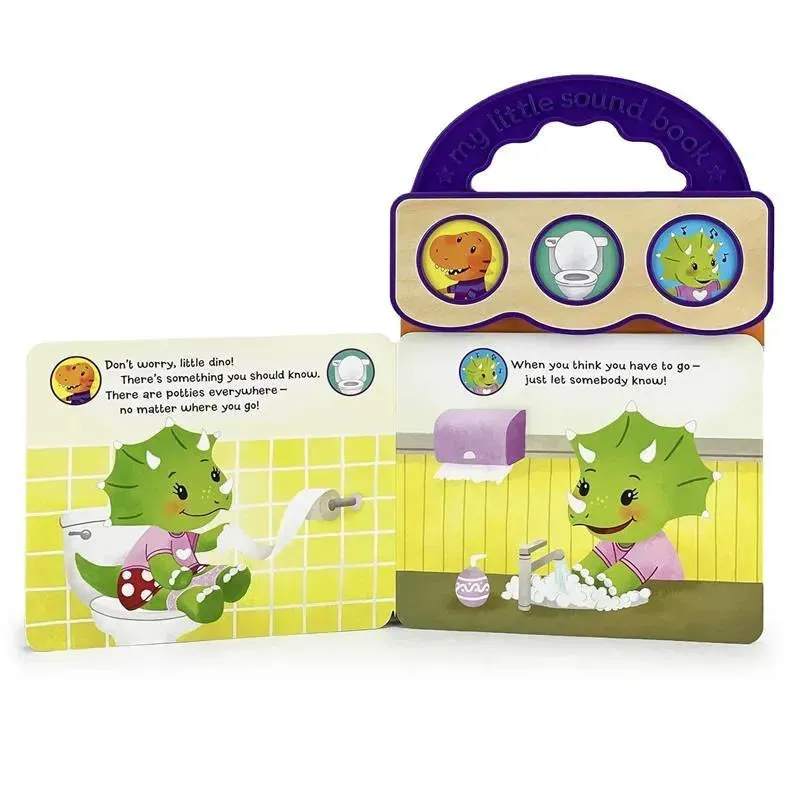 House of Marbles - This Little Dino Has to Potty Book - Image 8