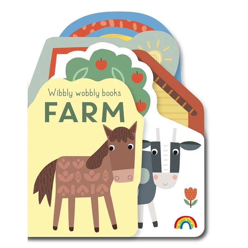 House Of Marbles - Wibbly Wobbly Farm Book