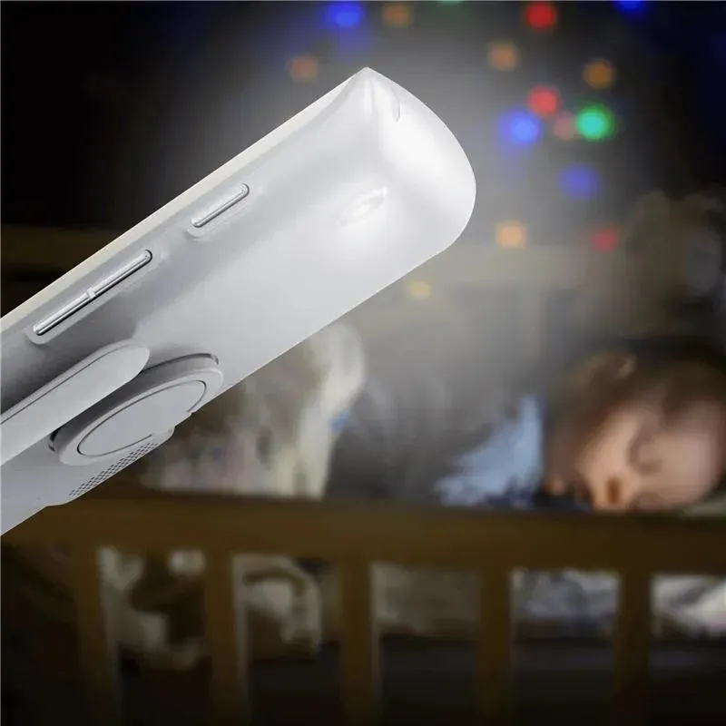 Hubble - Wi-Fi Nursery Pal Deluxe Twin 5 Smart Hd Baby Monitor With Touch Screen Viewer & Portable Twin Cameras - Image 6