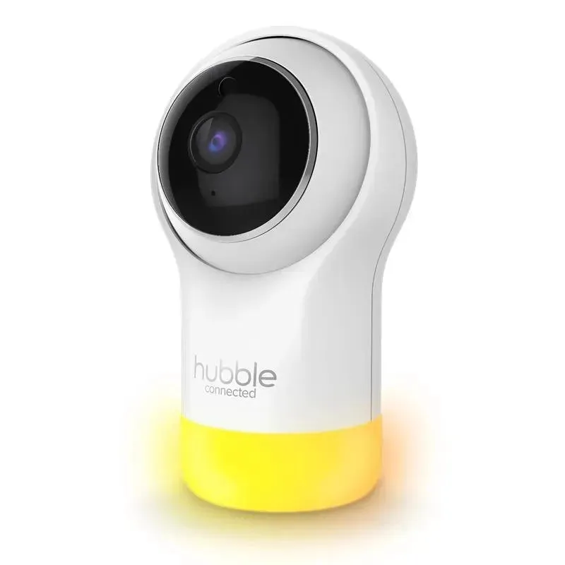 Hubble - Wi-Fi Nursery Pal Glow Deluxe Smart Hd Baby Monitor With Night Light & Flexible Mounting Grip - Image 5