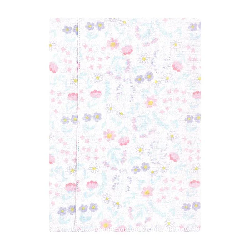 Hudson Baby Unisex Baby Cotton Flannel Burp Cloths, Garden Fairies, One Size - Image 5
