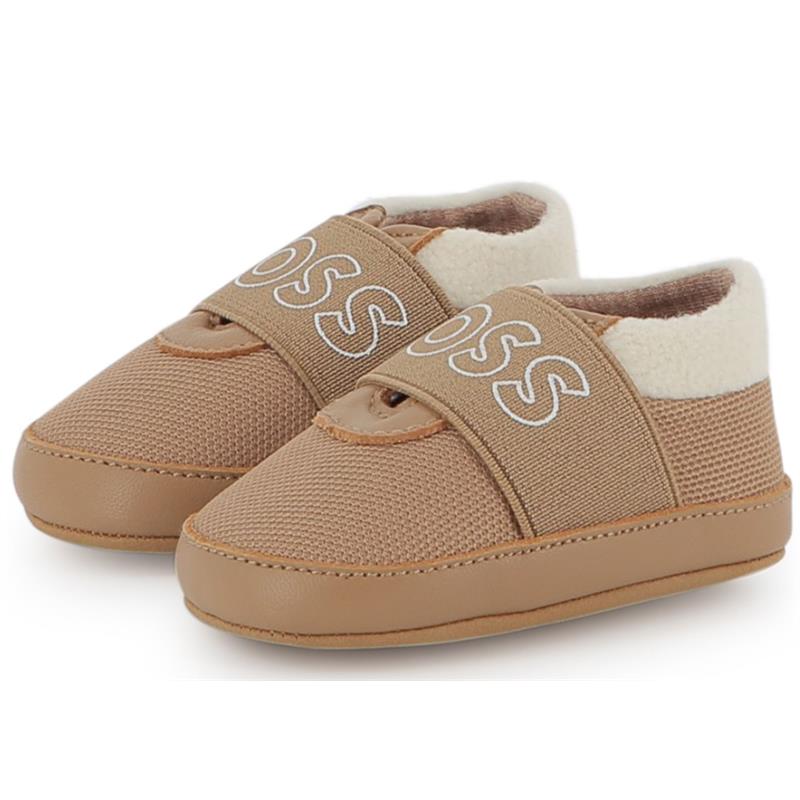 Hugo Boss Baby - Baby Neutral Slippers Sneaker, Beige - Image 2