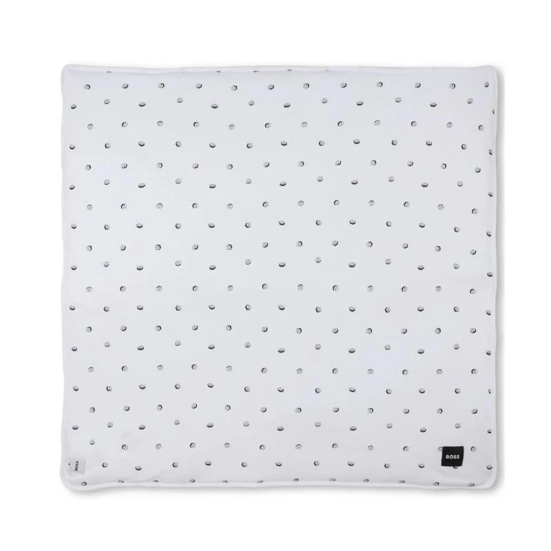 Hugo Boss Baby - Bi Face Blanket White
