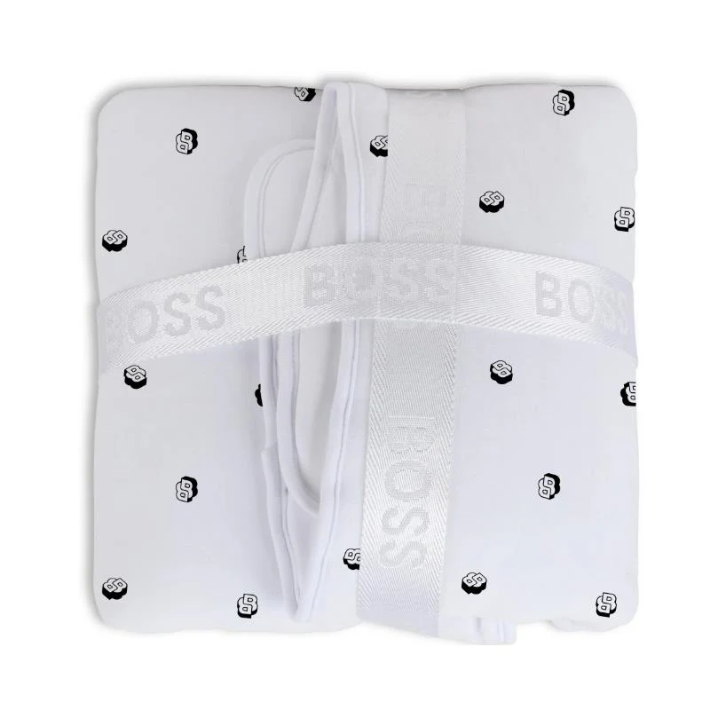Hugo Boss Baby - Bi Face Blanket White - Image 3